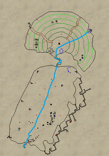 Valley of Lunanyn to Sarith